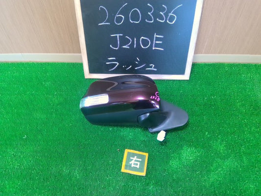 【中古】ラッシュ ABA-J210E 右サイドミラー 87910-B4120