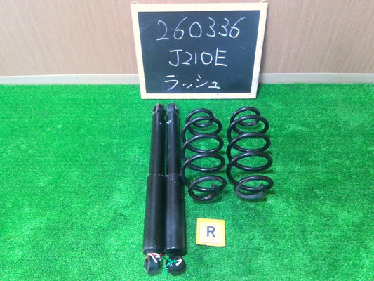 【中古】ラッシュ ABA-J210E リアショック・アブソーバーセット 48531-B4012