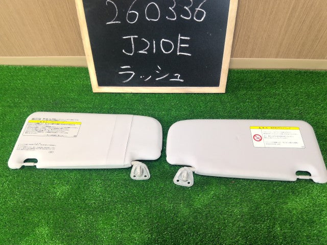 【中古】ラッシュ ABA-J210E サンバイザー 74310-B4021-B0