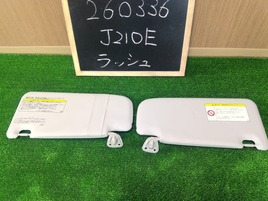 【中古】ラッシュ ABA-J210E サンバイザー 74310-B4021-B0