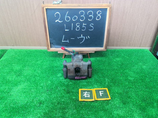 【中古】ムーヴ DBA-L185S 右フロント ブレーキ