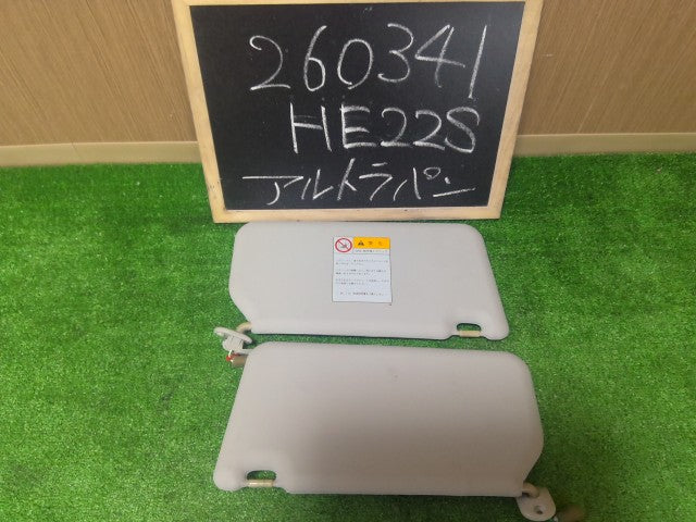 【中古】ラパン DBA-HE22S サンバイザー 左右セット