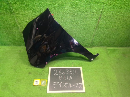 【中古】デイズルークス DBA-B21A 左フロントフェンダー 63113-6A00K
