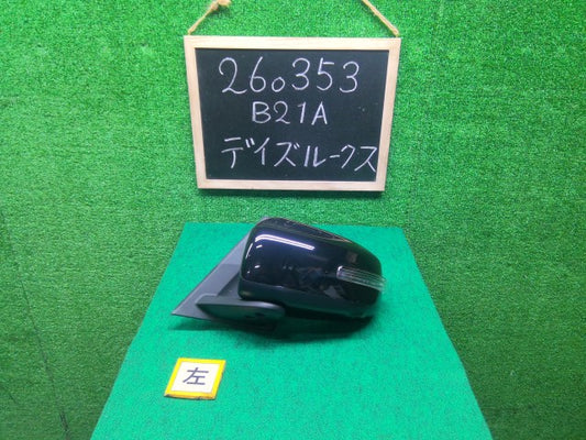 【中古】デイズルークス DBA-B21A 左サイドミラー 96302-6A24B