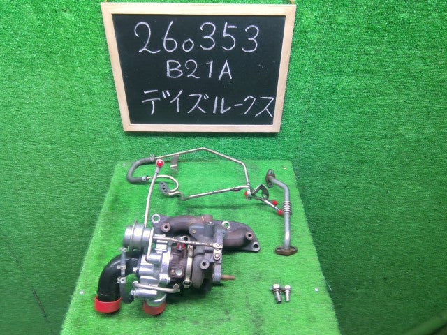 【中古】デイズルークス DBA-B21A ターボチャージャー 14411-6A00H