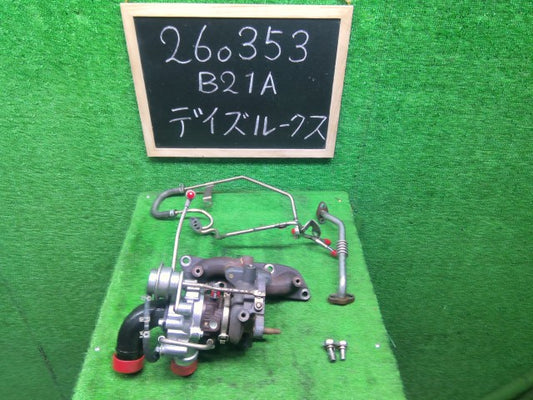 【中古】デイズルークス DBA-B21A ターボチャージャー 14411-6A00H