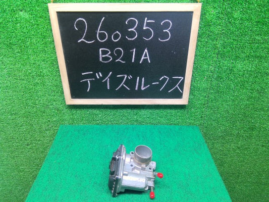 【中古】デイズルークス DBA-B21A スロットルボディ 16118-6A00G