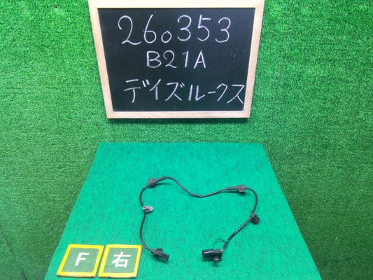 【中古】デイズルークス DBA-B21A 右フロント用ＡＢＳセンサー 47910-6A00C