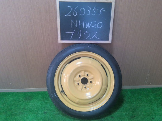 【中古】プリウス DAA-NHW20 テンパー スペア