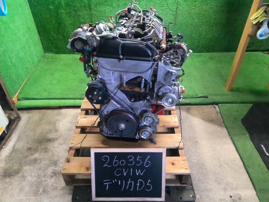 【中古】デリカＤ5 LDA-CV1W エンジンＡＳＳＹ 1000C487