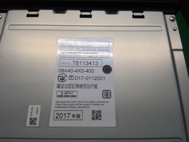 【中古】Ｎ－ＷＧＮ DBA-JH1 カーナビゲーション VXM-184VFI