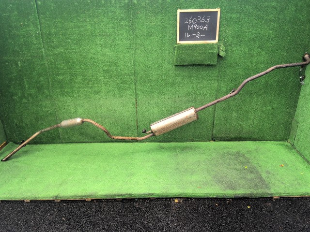 【中古】ルーミー 5BA-M900A リアマフラー 17410-B9730