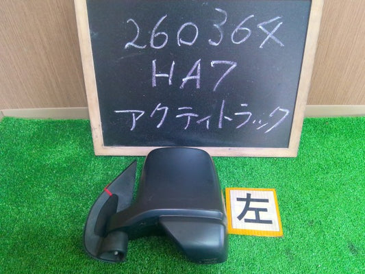 【中古】アクティ GBD-HA7 左サイドミラー ドアミラー