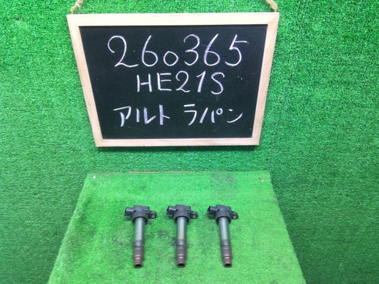 【中古】ラパン CBA-HE21S イグニッションコイル 33400-76G21