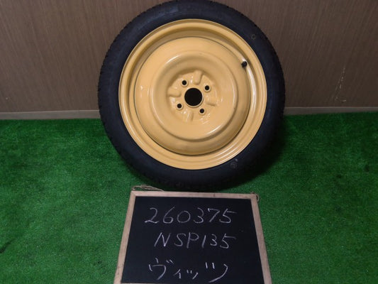 【中古】ヴィッツ DBA-NSP135 テンパー スペア
