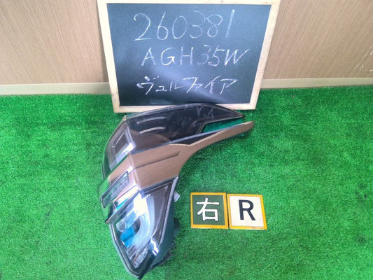 【中古】ヴェルファイア DBA-AGH35W 右テールランプ 右ブレーキランプ