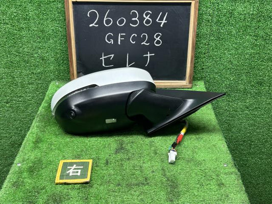 【中古】セレナ 6AA-GFC28 右サイドミラー 96301-7DA0C