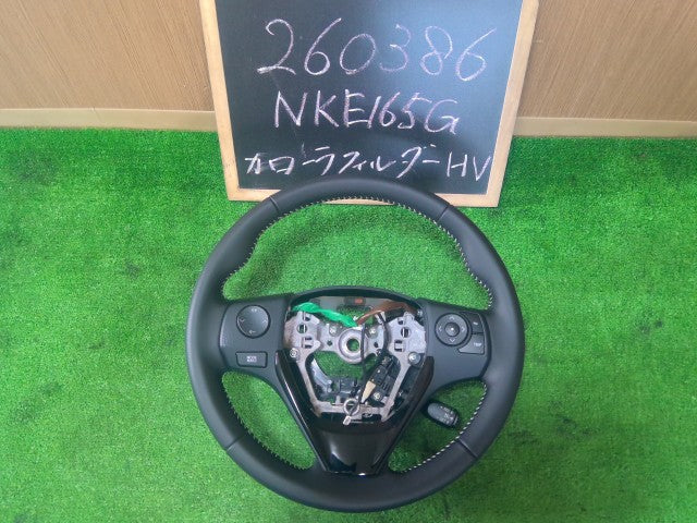 【中古】カローラフィールダー DAA-NKE165G ステアリングホイール ハンドル