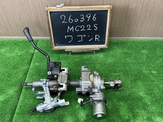 【中古】ワゴンＲ UA-MC22S ステアリングコラム 48200-76F34