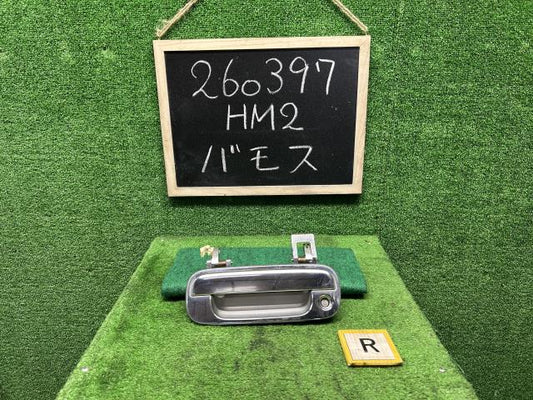 【中古】バモス GF-HM2 バックドア用アウターハンドル 74810-S4R-003ZJ