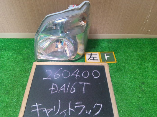 【中古】キャリィ EBD-DA16T 左 ヘッドランプ