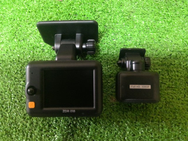 【中古】コムテック ドライブレコーダー ドラレコ 前後2カメラ
