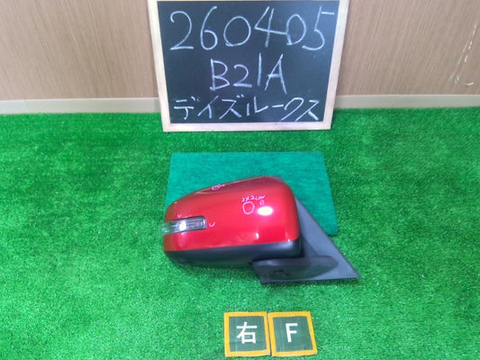 【中古】デイズルークス DBA-B21A 右サイドミラー 右ドアミラー