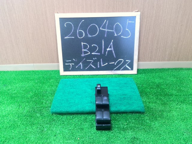 【中古】デイズルークス DBA-B21A パワーウインドウスイッチ マスタースイッチ