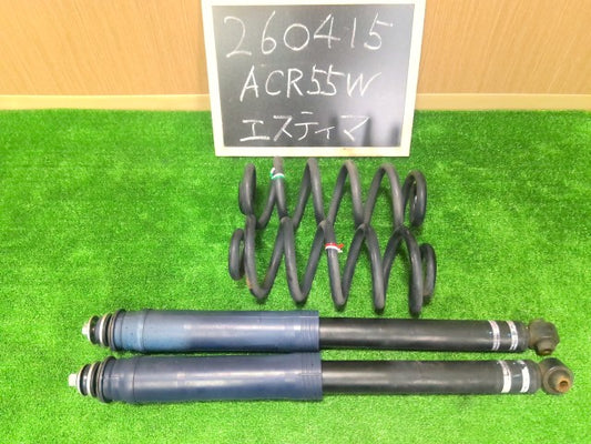 【中古】エスティマ DBA-ACR55W リアショック・アブソーバーセット 48530-80519