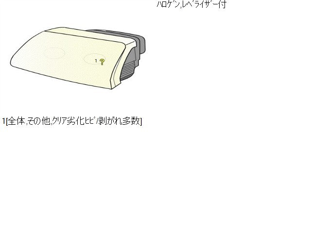 【中古】フィット DBA-GK3 左ヘッドランプＡＳＳＹ 33150-T5A-N01