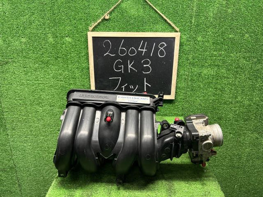 【中古】フィット DBA-GK3 インテークマニホールド 17100-5R0-004