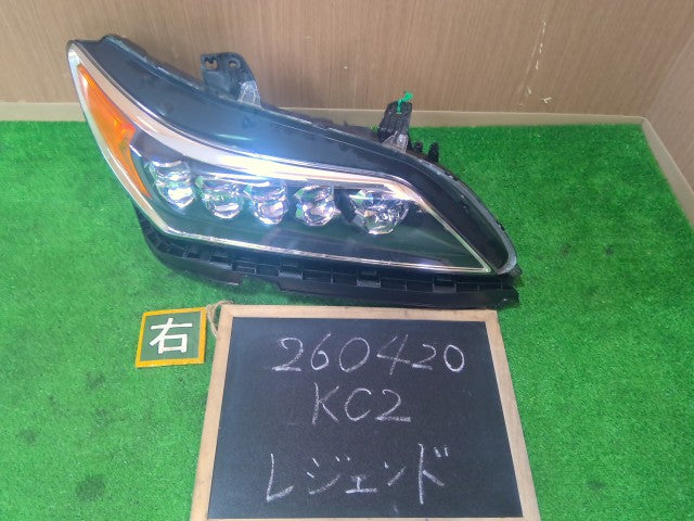 【中古】レジェンド DAA-KC2 右 ヘッドランプ
