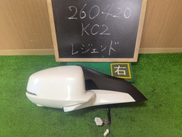 【中古】レジェンド DAA-KC2 右 サイドミラー