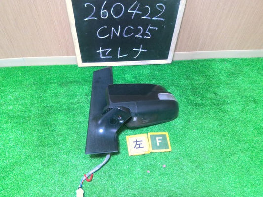 【中古】セレナ DBA-CNC25 左サイドミラー 左ドアミラー