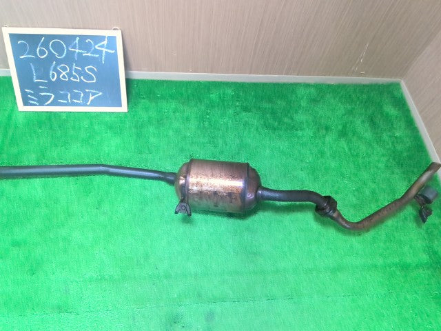 【中古】ミラココア DBA-L685S フロントエキゾーストパイプ フロントマフラー