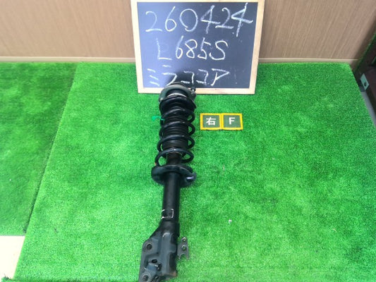 【中古】ミラココア DBA-L685S 右フロントストラット ショック