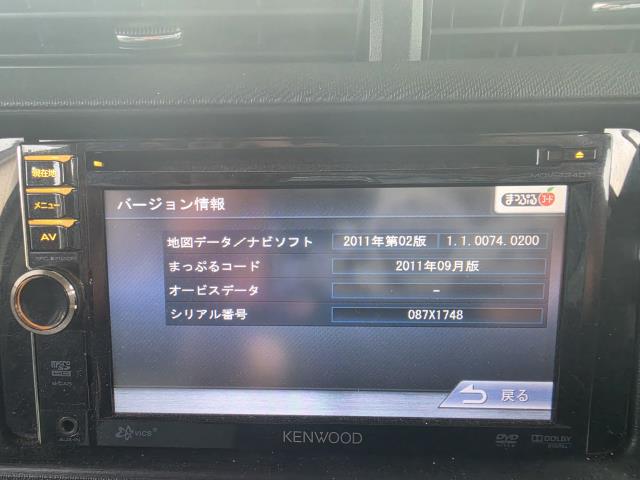 【中古】アクア DAA-NHP10 ケンウッド カーナビゲーション
