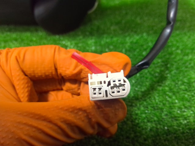 【中古】ヴィッツ DAA-NHP130 左サイドミラー 87940-52B30