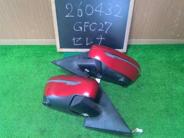 【中古】ニスモ セレナ DAA-GFC27 サイドミラー