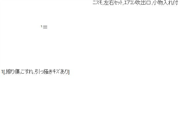 【中古】ニスモ セレナ DAA-GFC27 左右