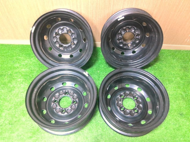 【中古】12インチ スチールホイール 3.5J ハブ径67ｍｍ