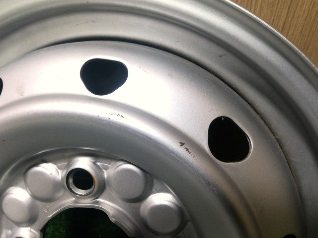 【中古】12インチ スチールホイール 3.5J ハブ径67ｍｍ