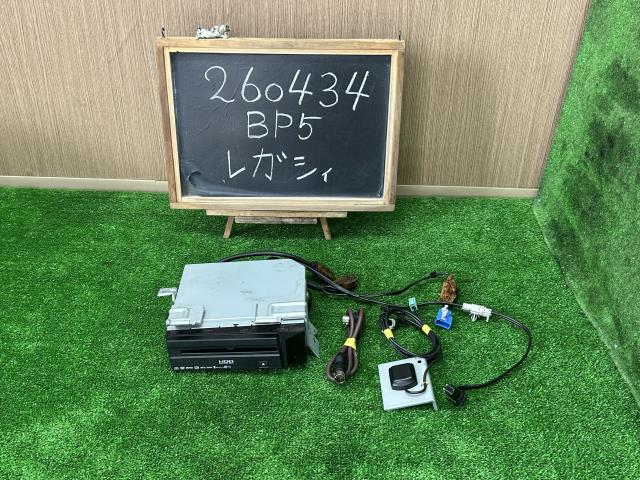 【中古】レガシィ CBA-BP5 純正カーナビゲーション ユニットのみ