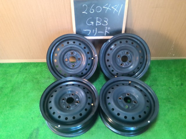 【中古】フリード DBA-GB3 14インチ スチールホイール