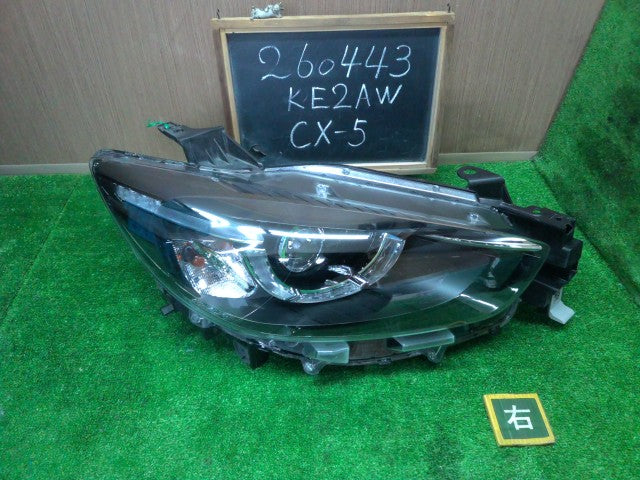 【中古】ＣＸ－５ LDA-KE2AW 右 ヘッドランプ