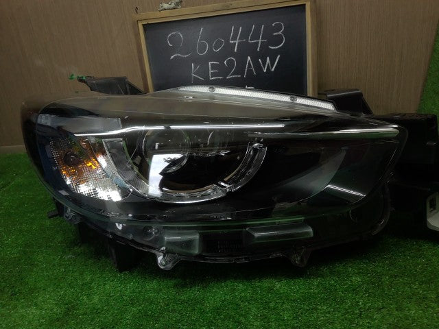【中古】ＣＸ－５ LDA-KE2AW 右 ヘッドランプ