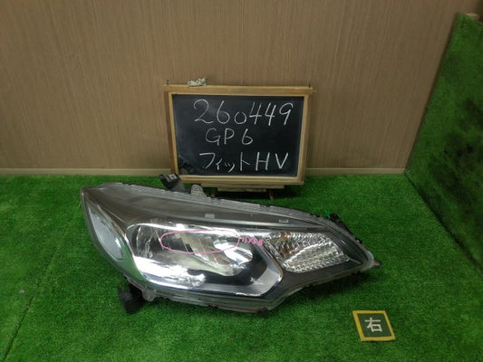 【中古】フィット DAA-GP6 右 ヘッドランプ