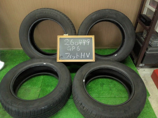 【中古】ノーマルタイヤ 15インチ PRACTIV 23、20年製
