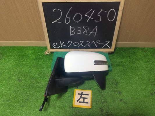 【中古】ｅＫクロススペース 4AA-B38A 左 サイドミラー