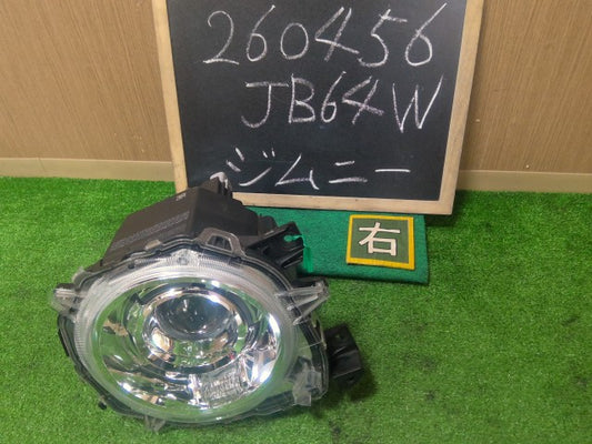 【中古】ジムニー 3BA-JB64W 右 ヘッドランプ